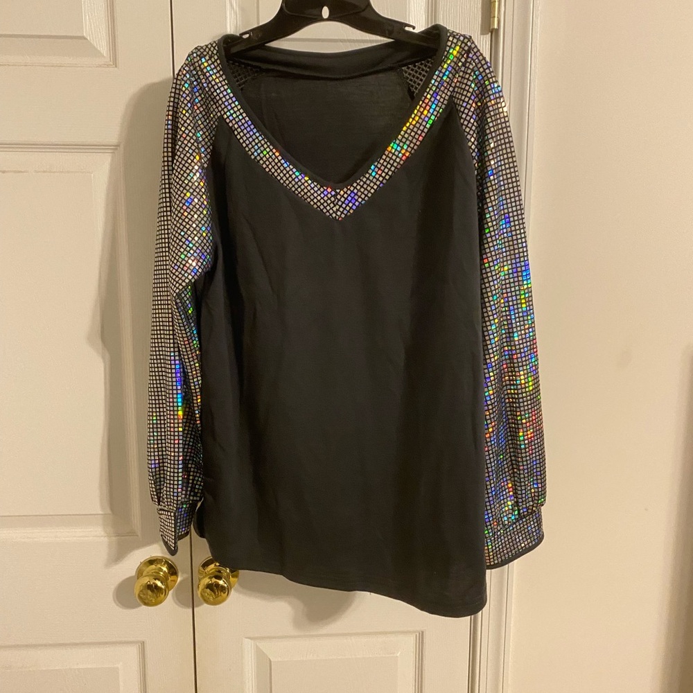 Sequin top
